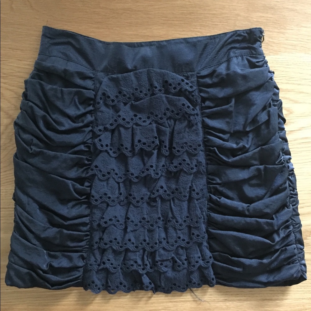 Forever 21 Skirt Size M Navy Blue